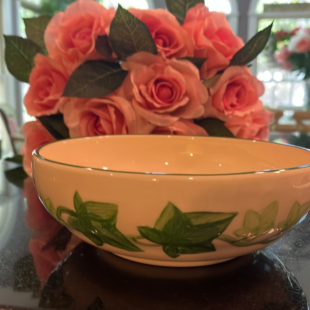 8" Round Vegetable Bowl - Pattern Ivy by FRANCISCAN